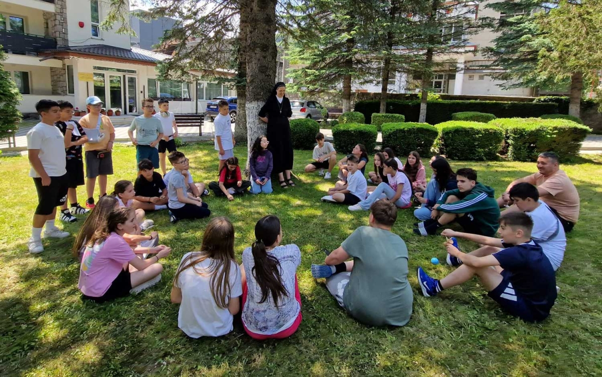 Romania - Incontro con i ragazzi della Cresima