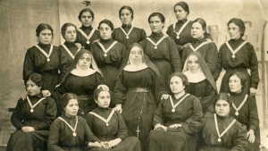 Madre Maria con le postulanti | 3 gennaio 1918